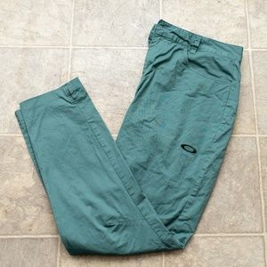 Oakley Men's 5 Pocket Ore Green Pants Sz 34